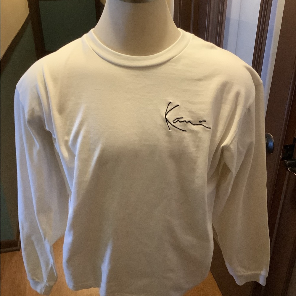 Karl Kani Off White Embroidered Signature Sweatshirt Men’s Large